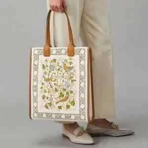 Tory burch ella printed canvas tote hotsell